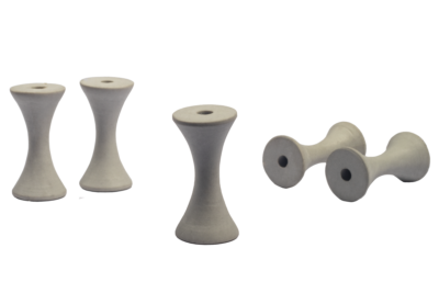 Rodillo de goma brazo alimentador